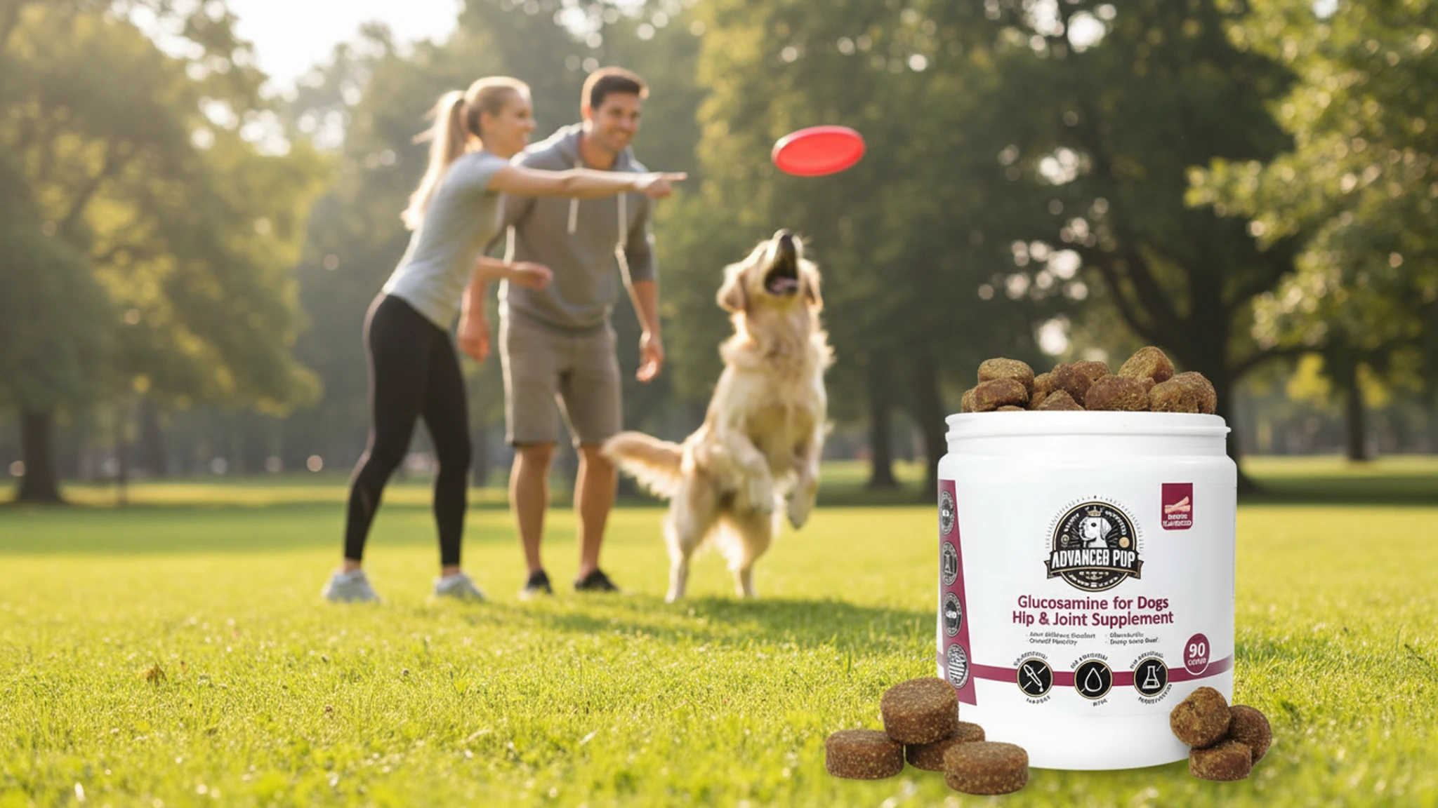 AdvancedPUP supplement frisbee