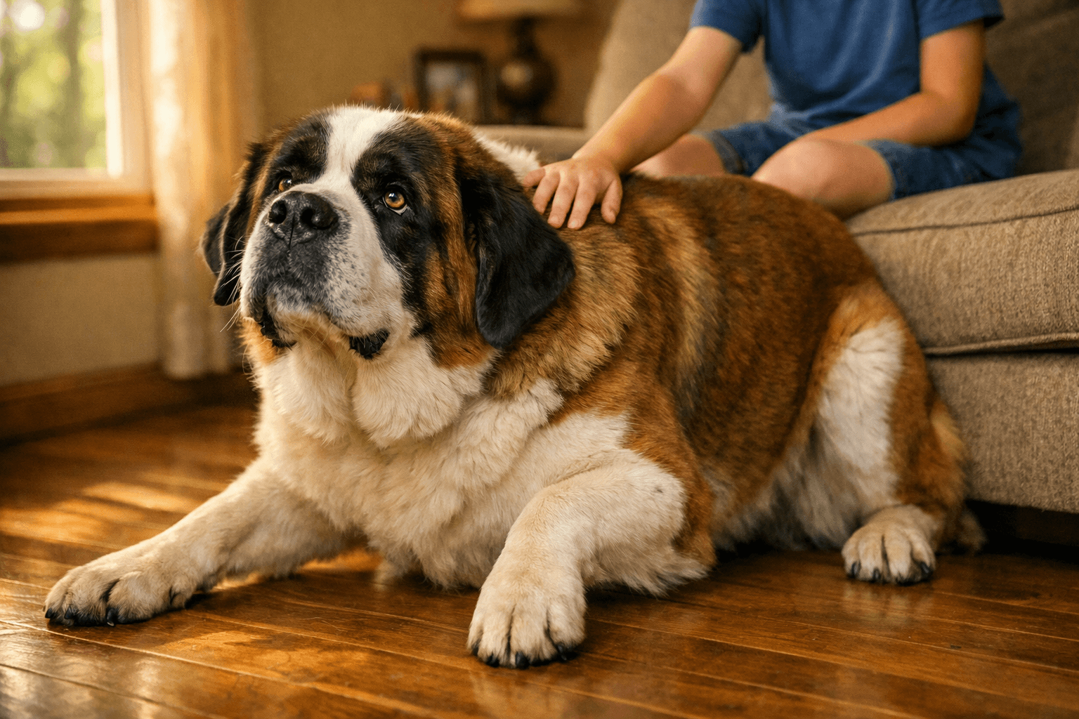Saint Bernard Hip and Joint Problems: Warning Signs & How to Help | AdvancedPUP
