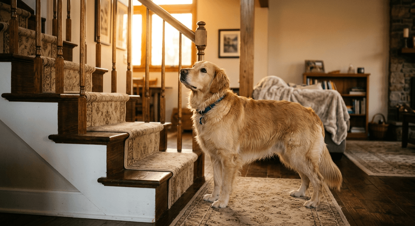 Why Does My Dog Hesitate on Stairs? Joint Signs